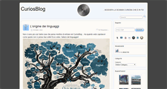 Desktop Screenshot of curiosblog.rottigni.net